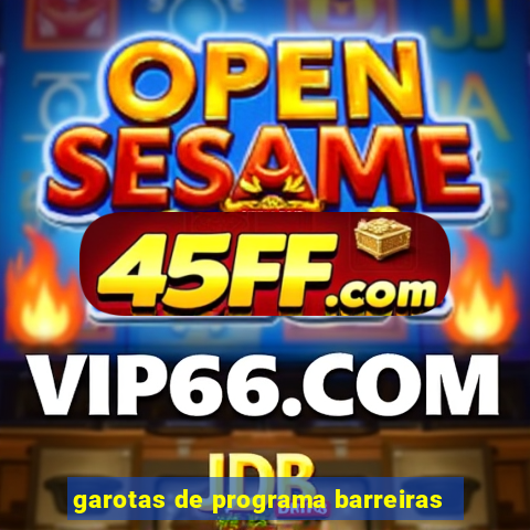 garotas de programa barreiras